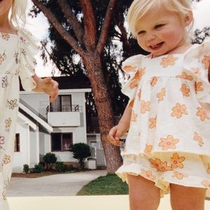 Zara matching floral set